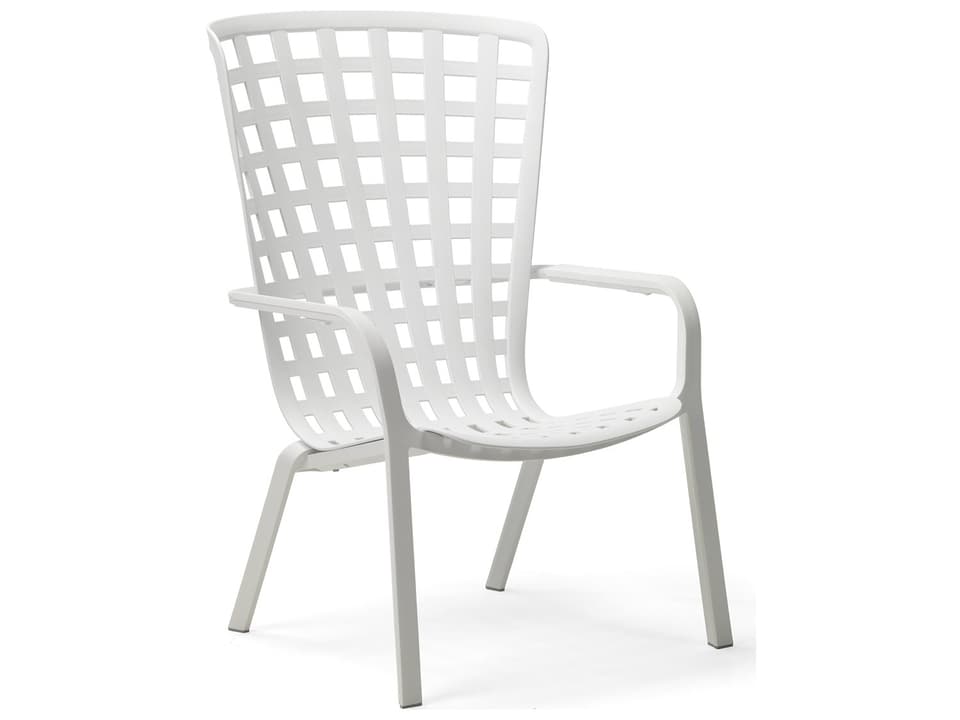 Folio Reclining Outdoor Armchair Bianco
