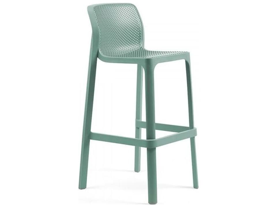 Net Bar Stool in Salice Green