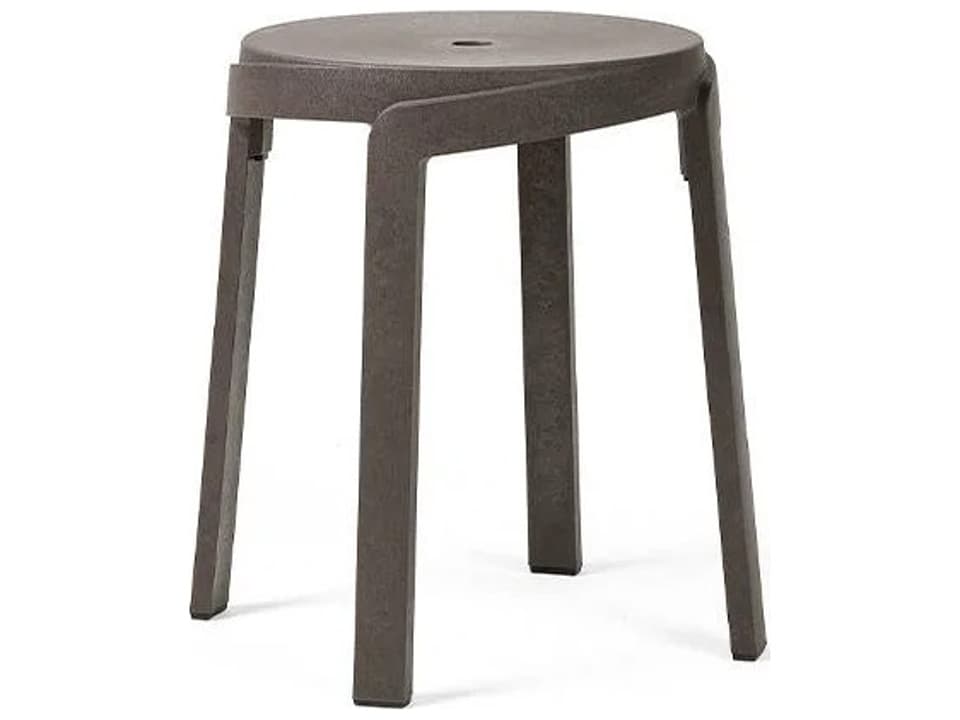 Stack Resin Terra Stackable Mini Stool