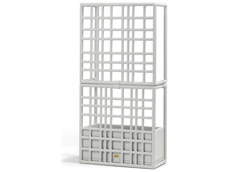 Sipario 2 Modular Partition with Self-Watering Planter in Gesso