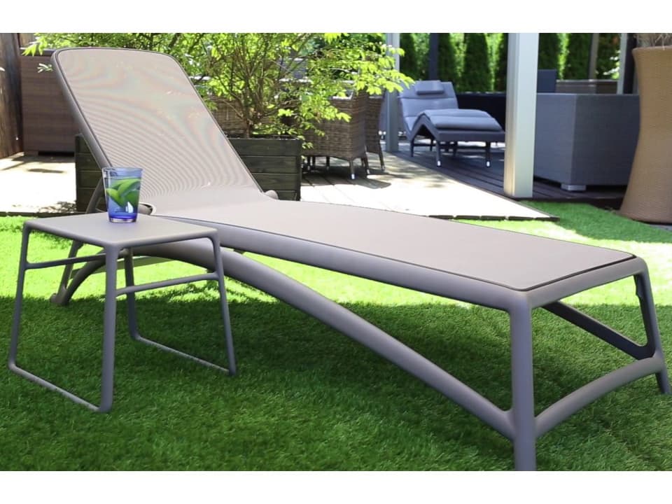 Atlantico Sling Resin Tortora Outdoor Lounge Set