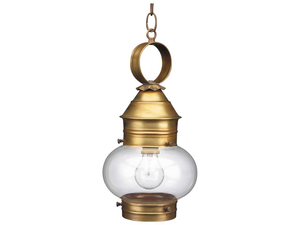 Onion 1-Light Outdoor Hanging Lantern