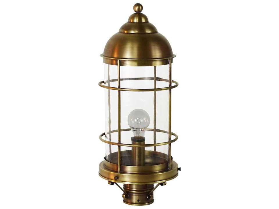 Nautical 1-Light Outdoor Post Light