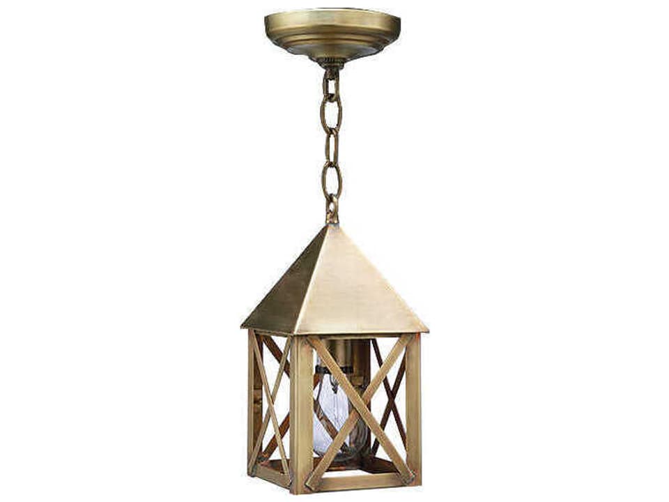 York 1-Light Outdoor Hanging Pendant Light