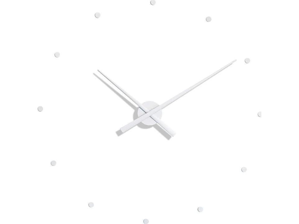 OJ 31.5-Inch Wall Clock in White
