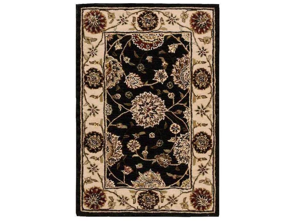 2000 Midnight Bordered Area Rug