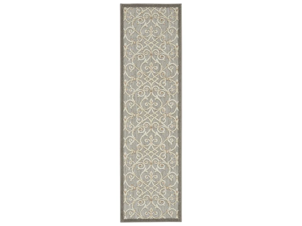 Aloha Damask Runner Area Rug