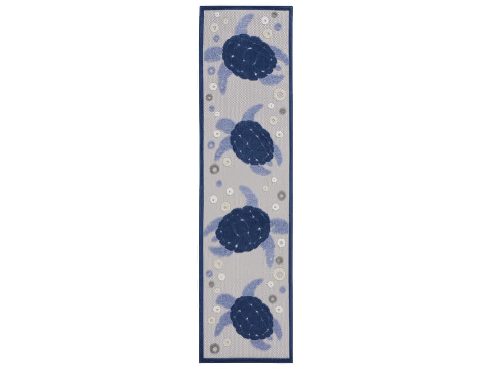 Aloha Animal Print Runner Area Rug