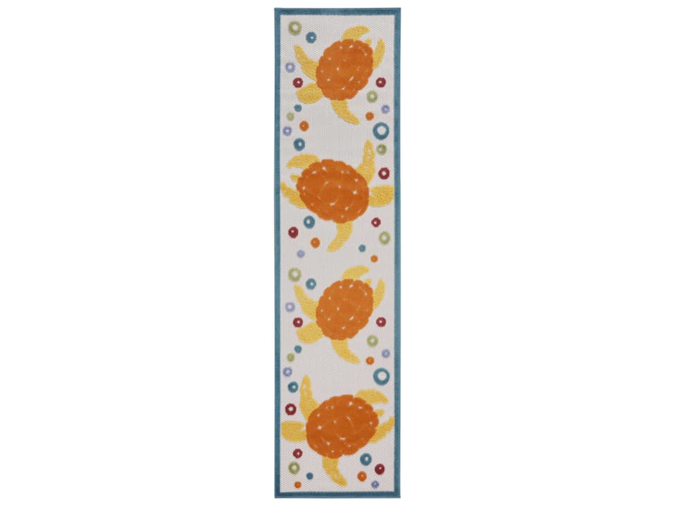 Aloha Animal Print Runner Area Rug