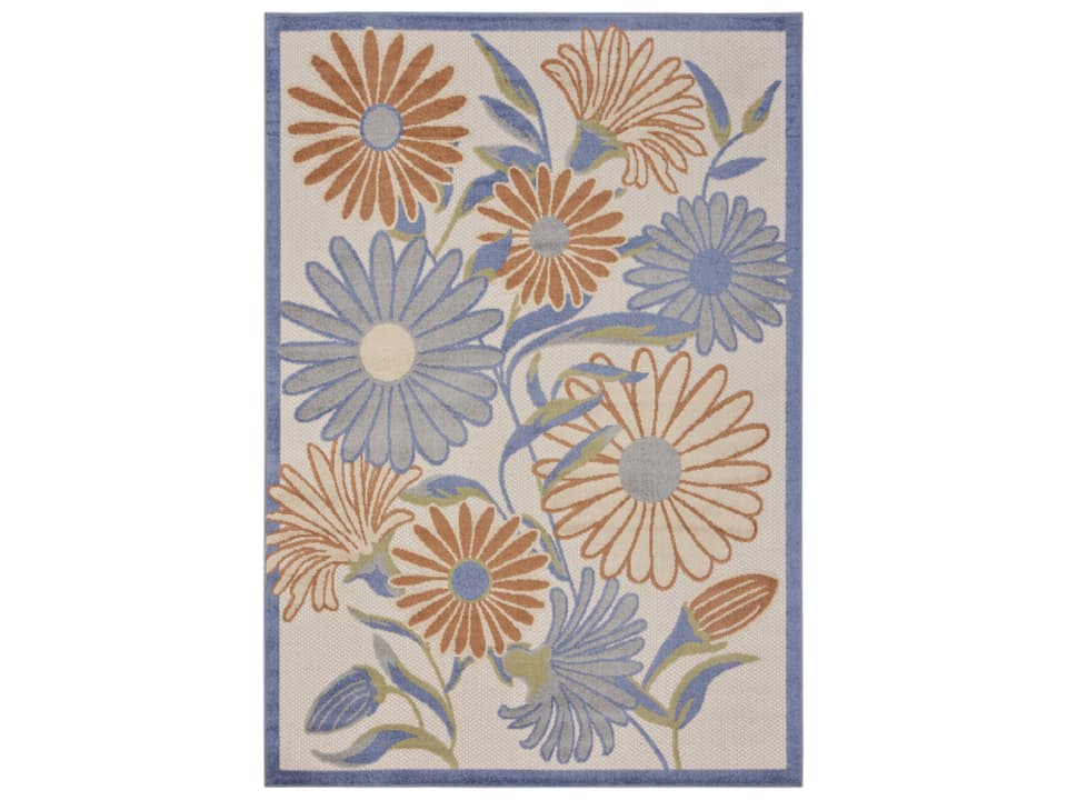 Aloha Bordered Area Rug