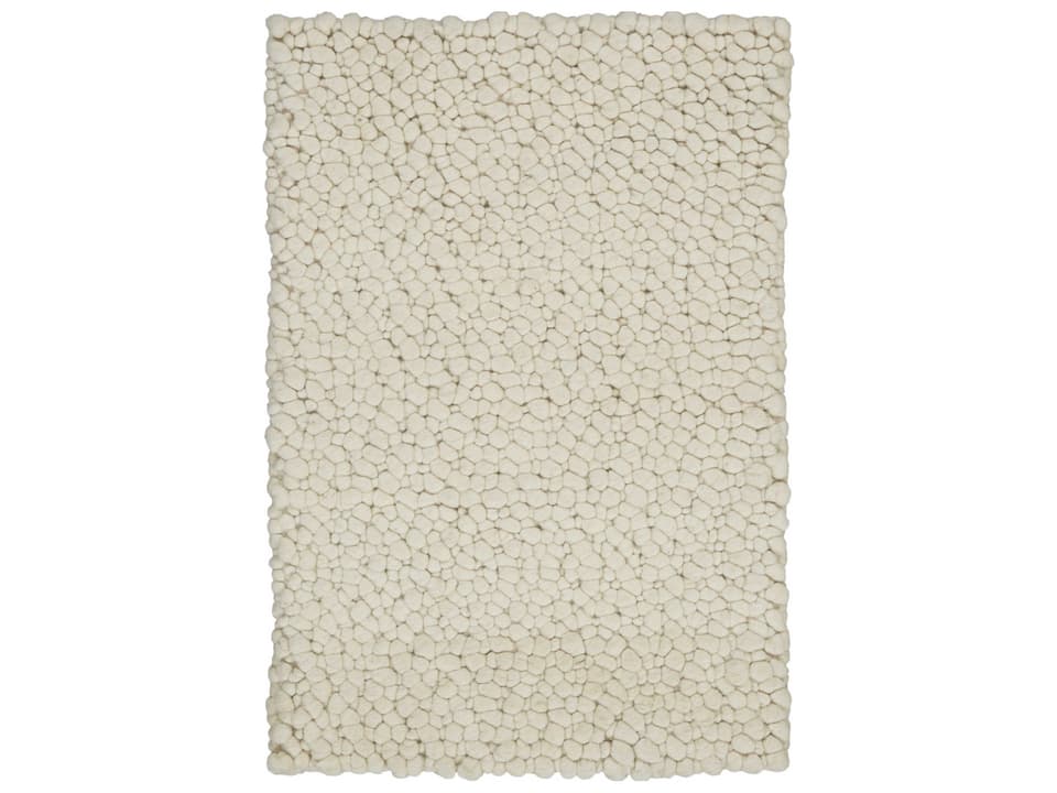 Calvin Klein Riverstone Hand-Woven Wool Area Rug in Ivory