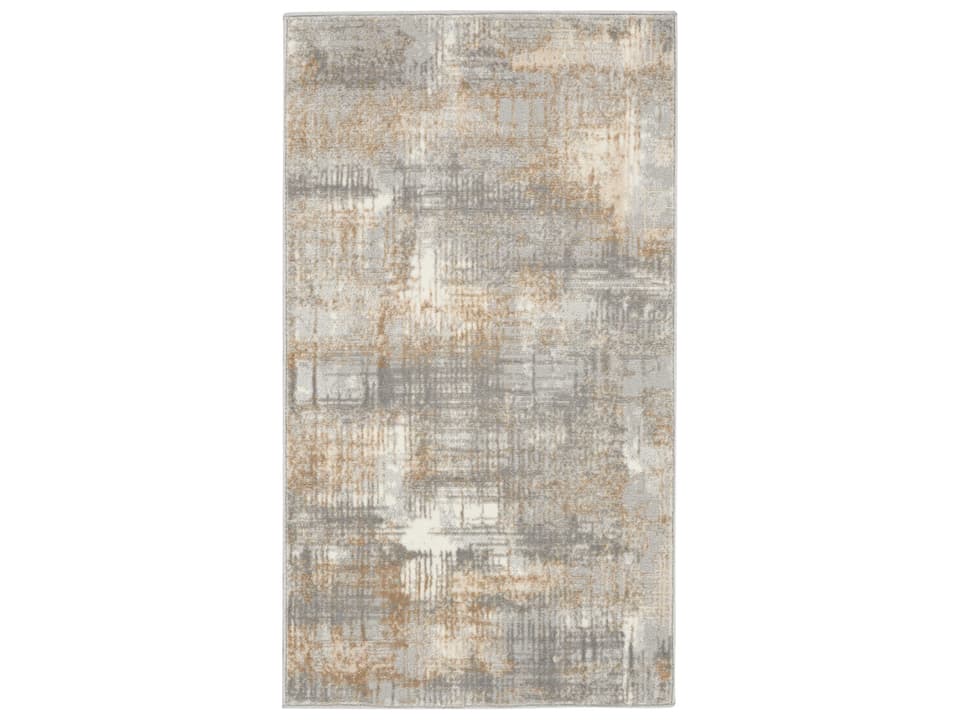 Calvin Klein Rush Abstract Area Rug Grey Beige