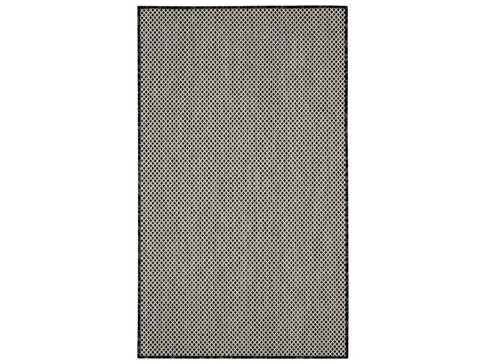 Courtyard Geometric Indoor Outdoor Area Rug