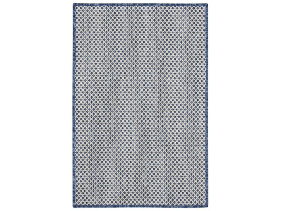 Courtyard Modern Easy Care Indoor Outdoor Area Rug