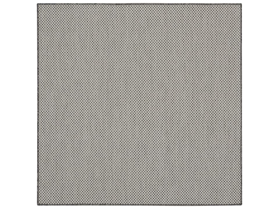 Courtyard Geometric Indoor Outdoor Area Rug