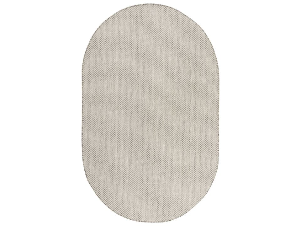 Courtyard Indoor Outdoor Area Rug with Geometric Pattern