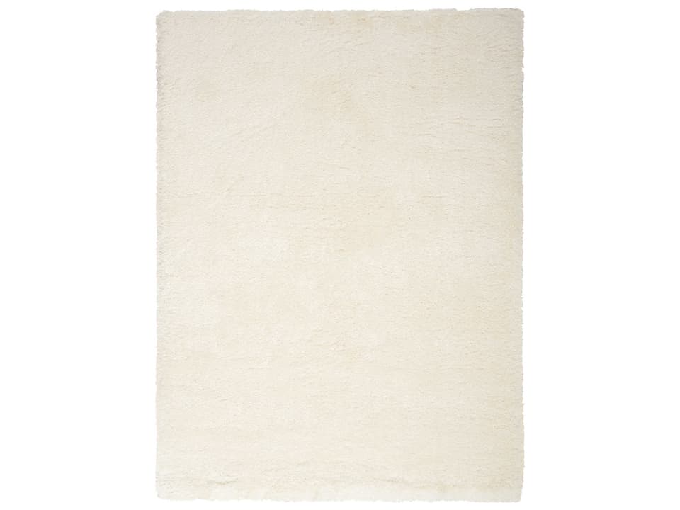 Dreamy Shag DRS05 Ivory Polyester Area Rug