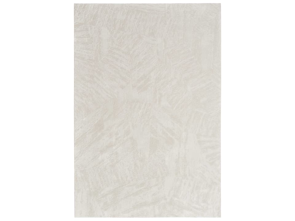 Desire DSR06 Ivory Abstract Power-Loomed Area Rug
