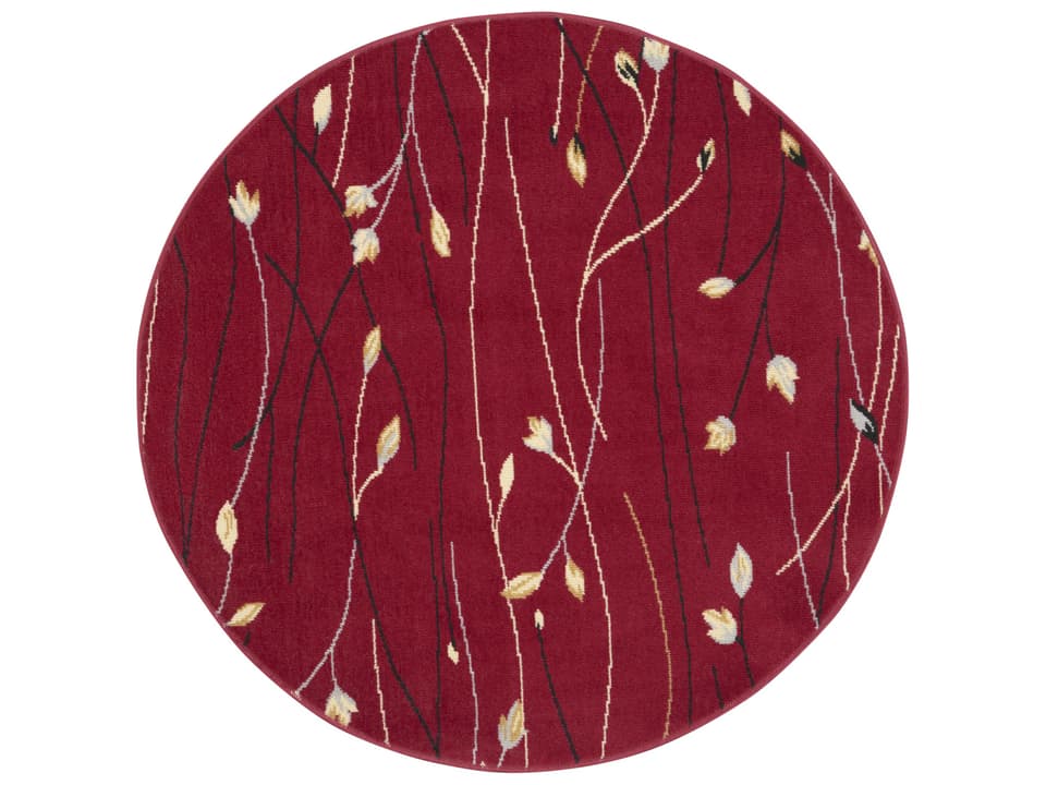 Grafix Floral Area Rug for Modern and Transitional Spaces