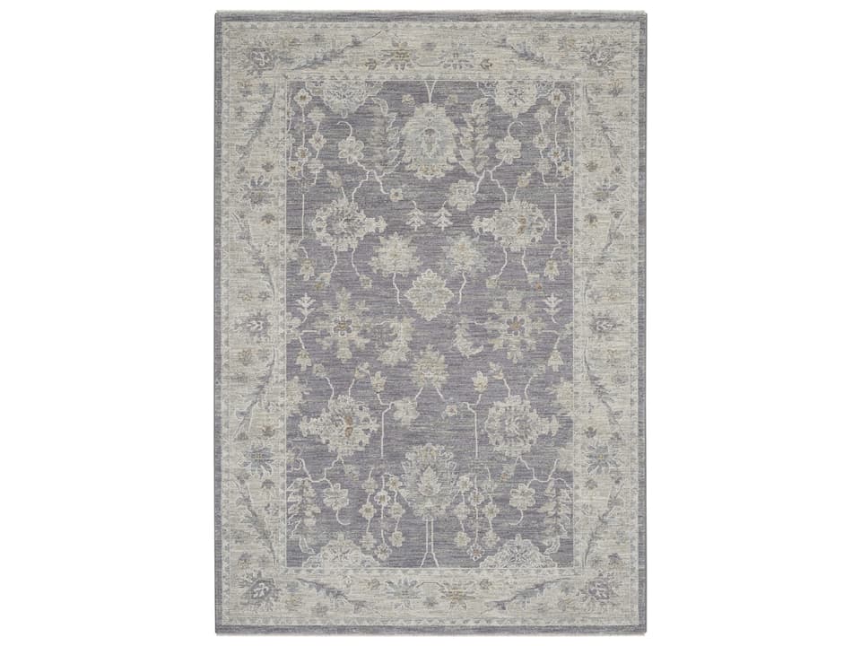 Infinite IFT03 Traditional Persian Area Rug in Charcoal