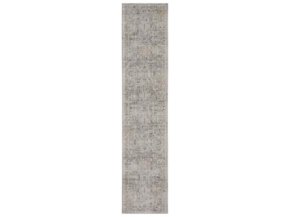 Lynx LNX02 Ivory Taupe Persian-Inspired Runner Rug