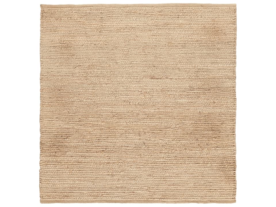 Natural Jute Flatwoven Bleached Area Rug