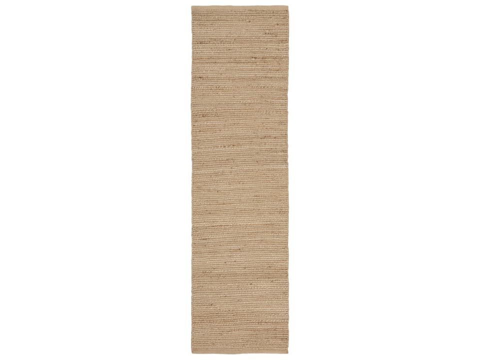 Natural Jute Runner Area Rug Handwoven Flatweave