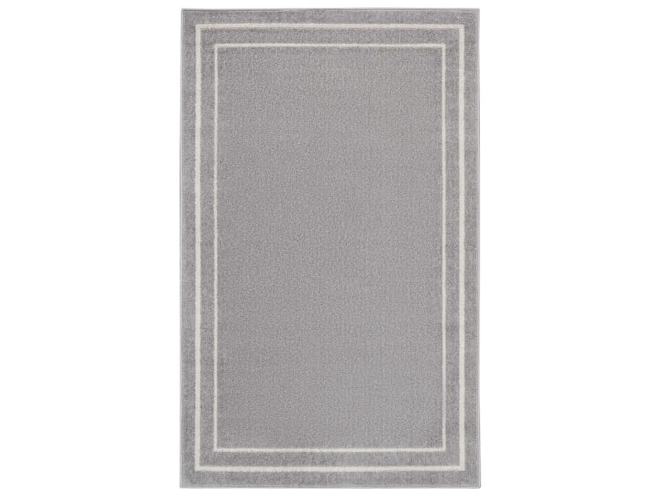 Essentials NRE02 Grey Ivory Indoor Outdoor Area Rug