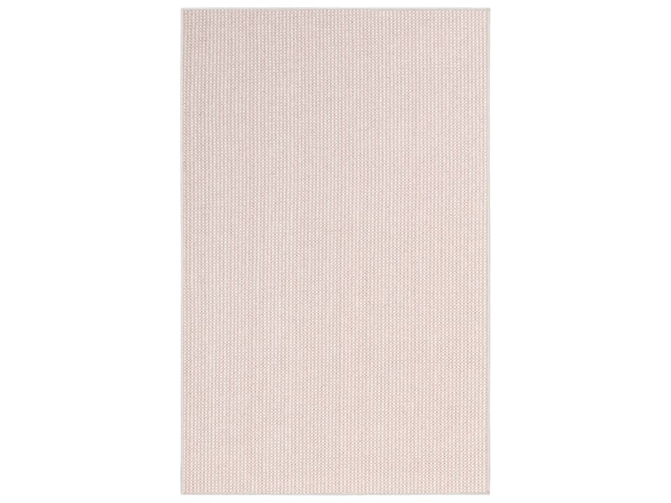 Natural Texture Area Rug with Cut-and-Loop Pile