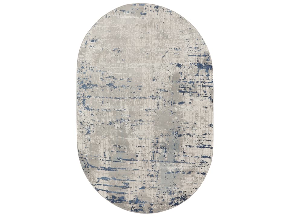 Quarry Abstract Power-Loomed Indoor Area Rug with Modern Design