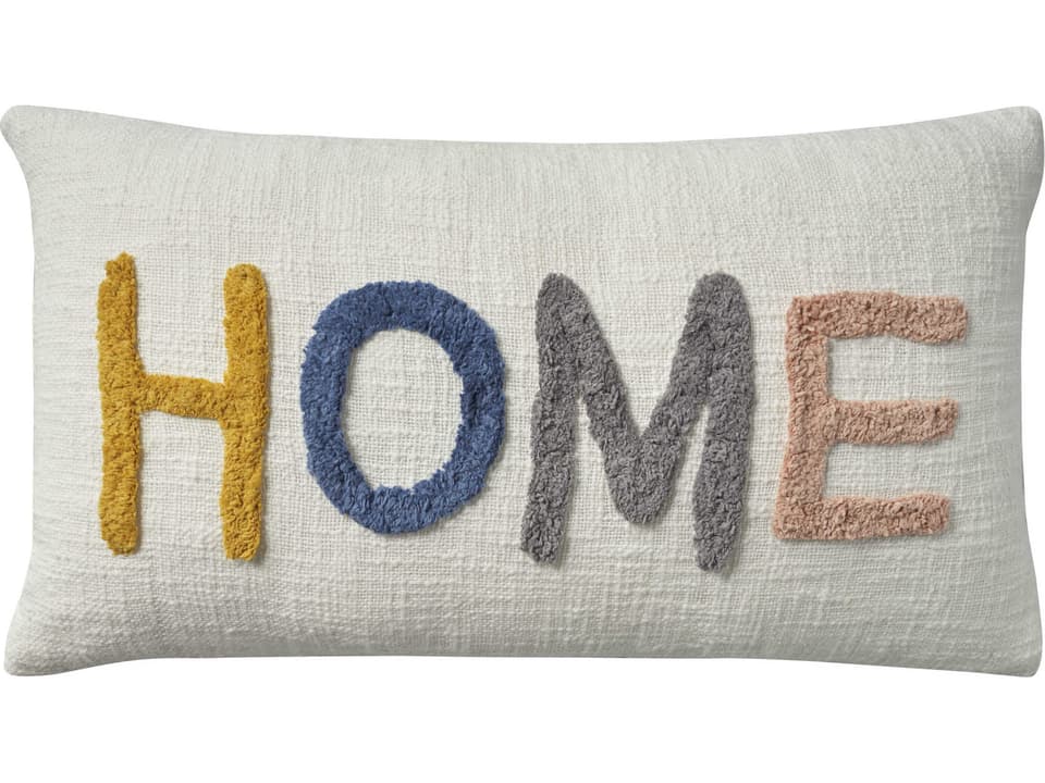 Life Styles Multicolor 'Home' Tufted Lumbar Pillow