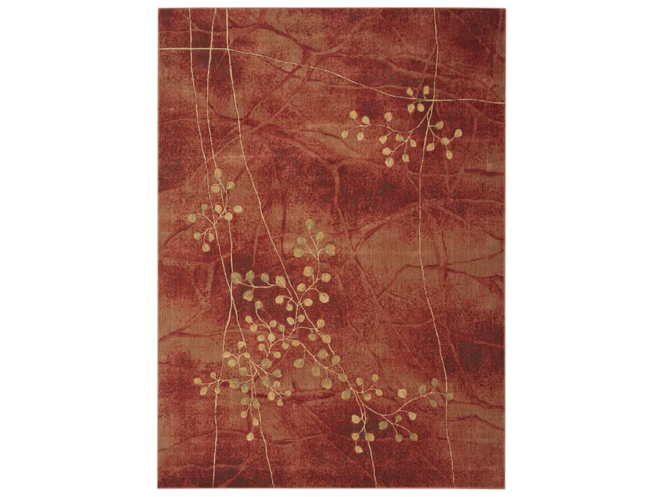Somerset Floral Area Rug with Opulon Fibers