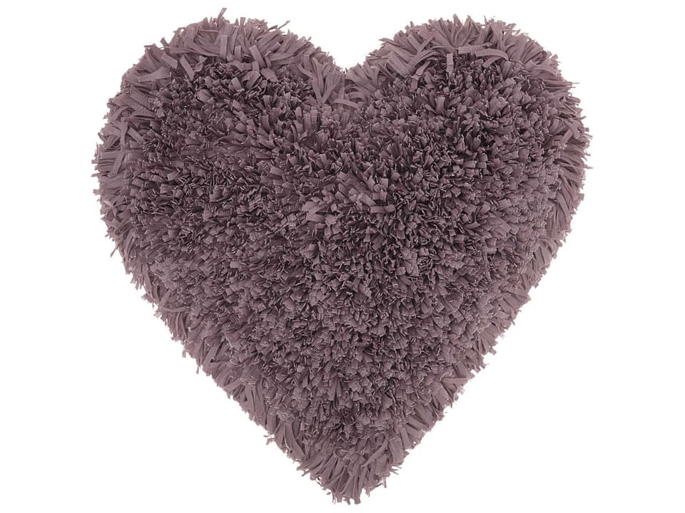 Shag Lavender Square Accent Pillow