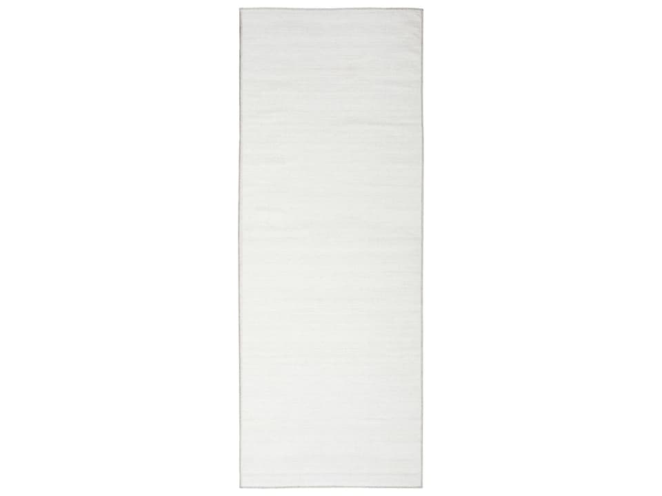 Washable Essentials Machine Washable Ivory Grey Area Rug Runner