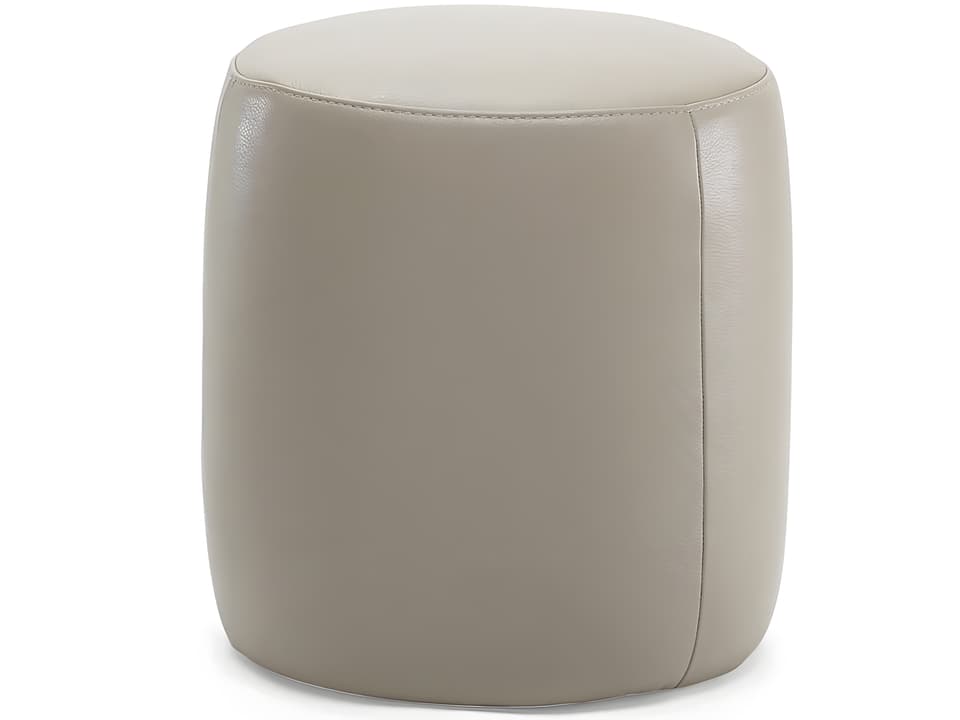 Gaia Small Round Upholstered Ottoman