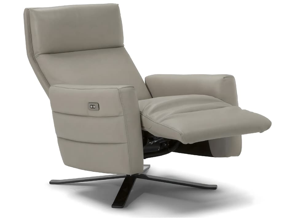 Istante Power Reclining Electric Swivel Chair with Battery Pack