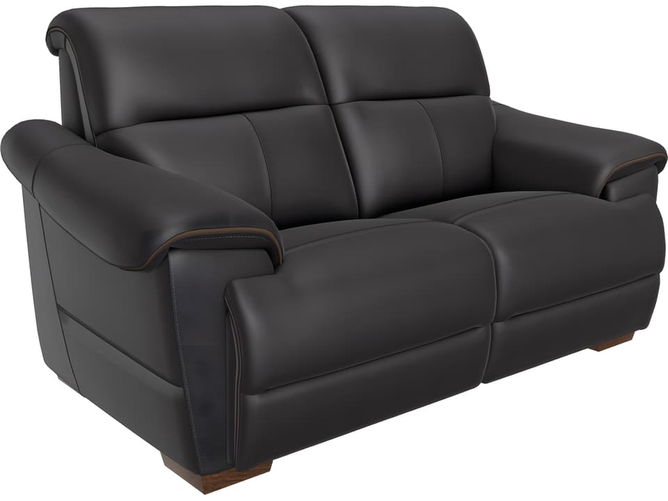 Potenza Leather Loveseat in Italian Leather