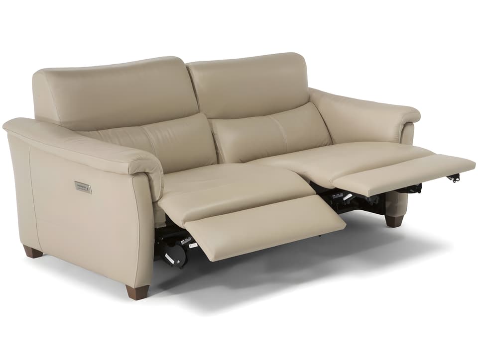 Natuzzi Editions Astuzia Double Reclining Sofa | C068N46 | PatioLiving