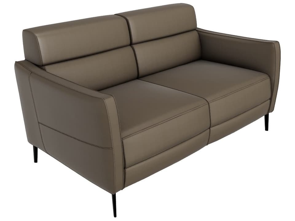 Greg Power Reclining Loveseat with Metal Legs and USB Port