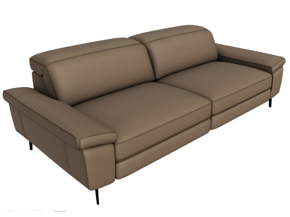 Coro Sofa Double Power Recliner (Unassembled)
