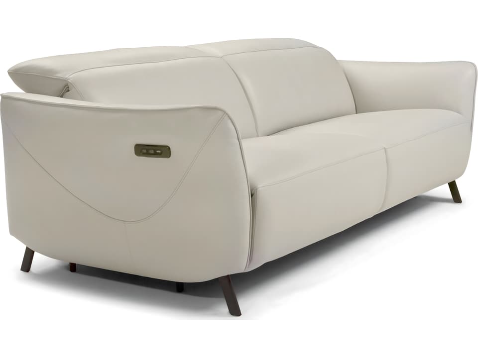 Lima 2-Seat Dual Power Reclining Loveseat in Matte Black