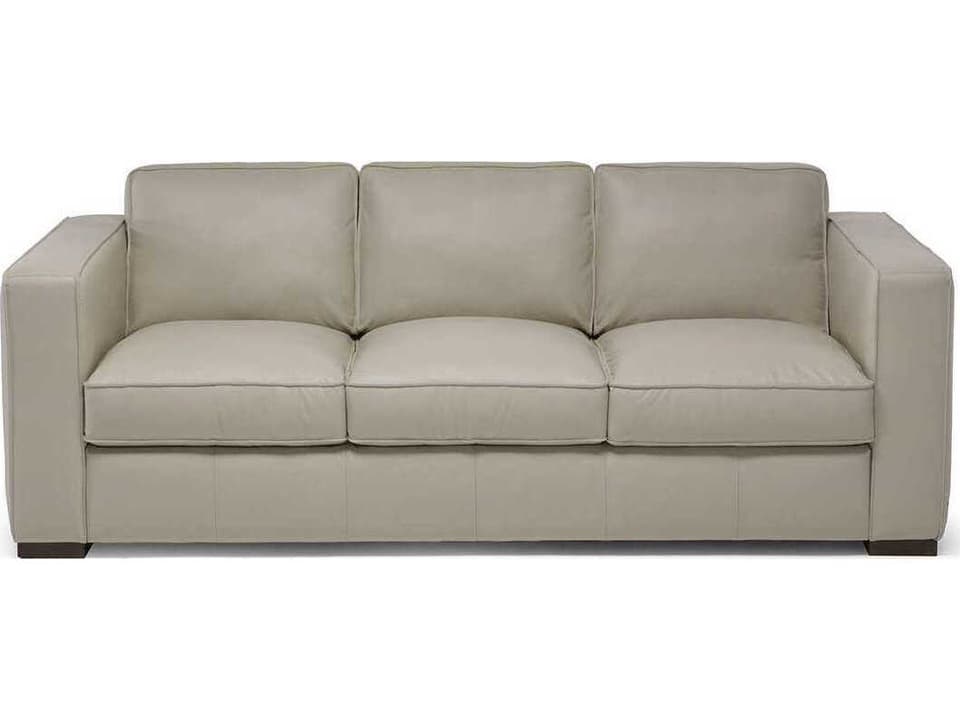 Copenhagen 3-Seat Leather Sofa