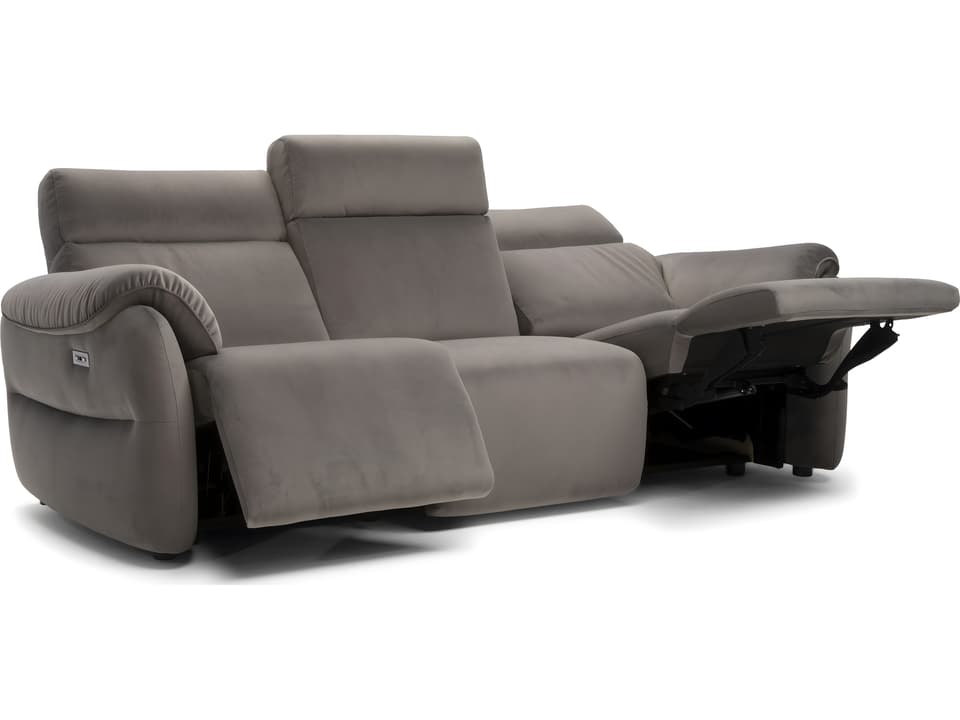 Houston Power Reclining Sofa with Zero Gravity Dual Power and USB Charging