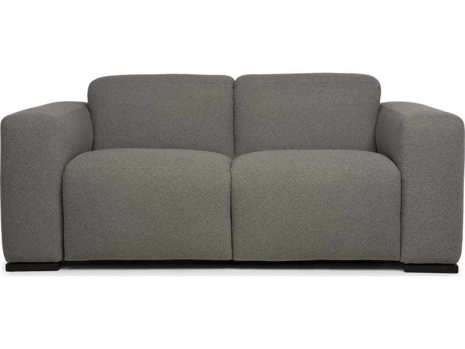 Oxford Loveseat With Wood Feet in Walnut or Wengè
