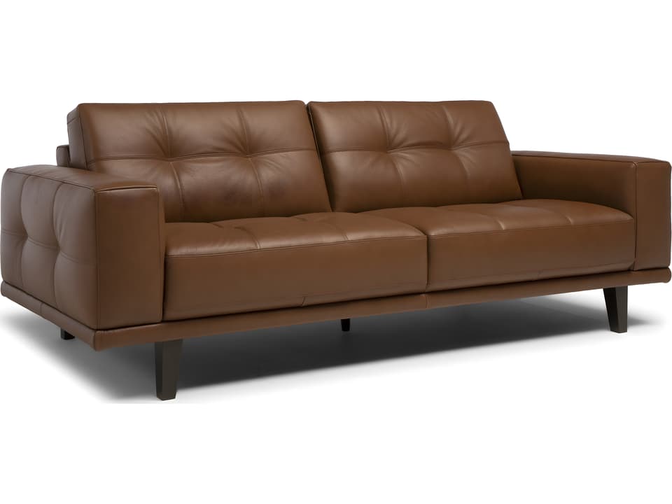 Toledo Upholstered Loveseat with Tufted Open Base