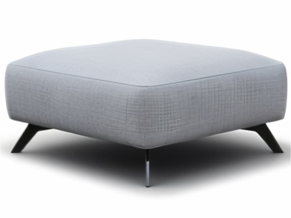 Valencia Large Square Ottoman in Custom Upholstery