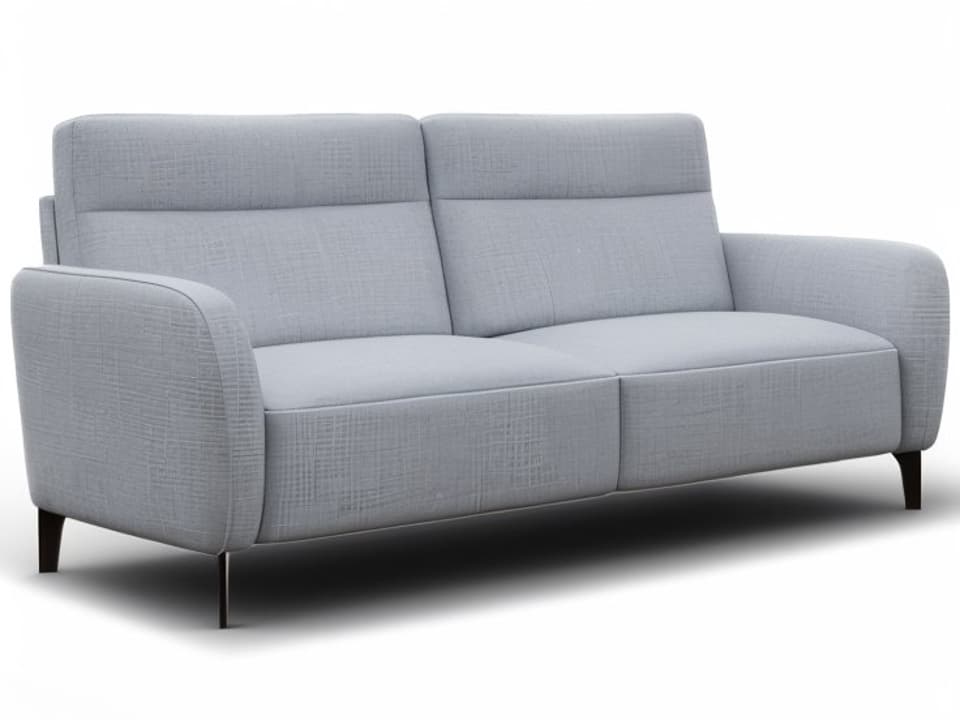 Breeze 3-Seat Sofa in Upholstered Form and Wood Frame