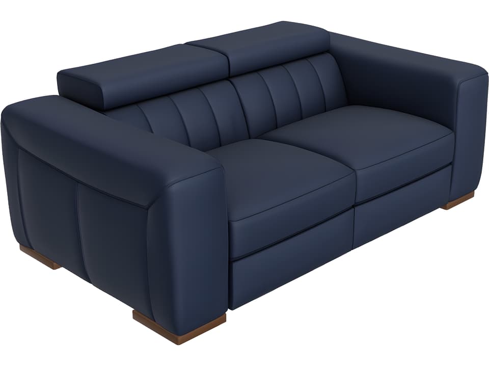 Forza Loveseat with Adjustable Headrest and USB Port