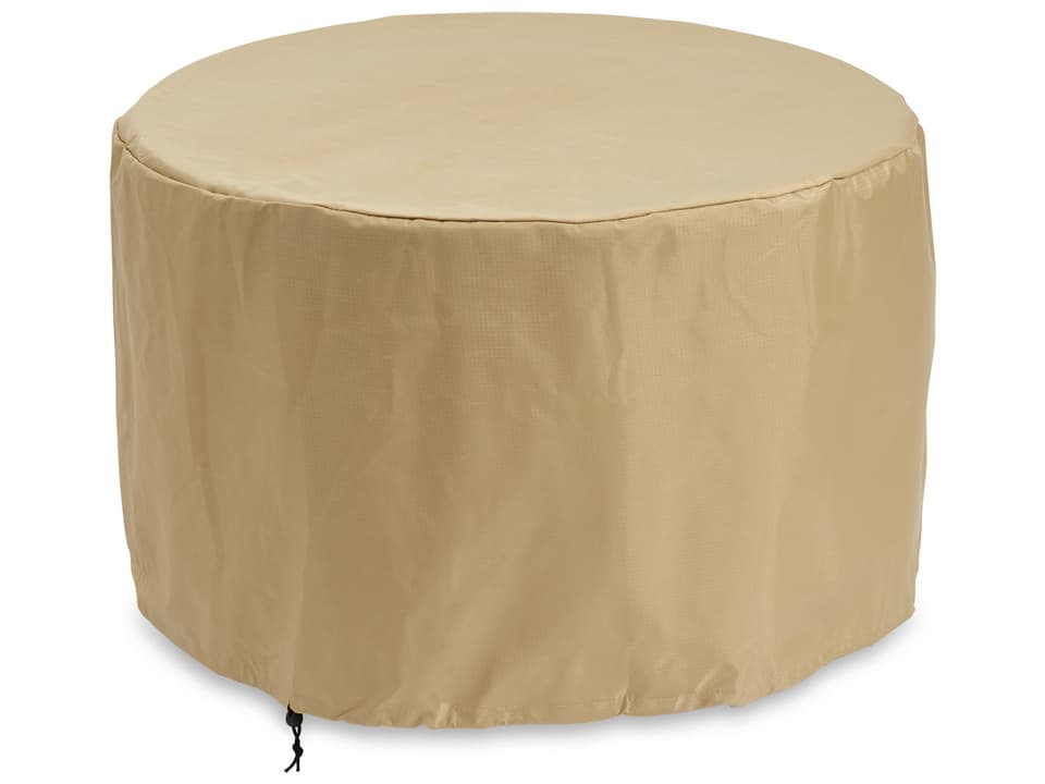 Round 50-Inch Fire Pit Cover in Tan