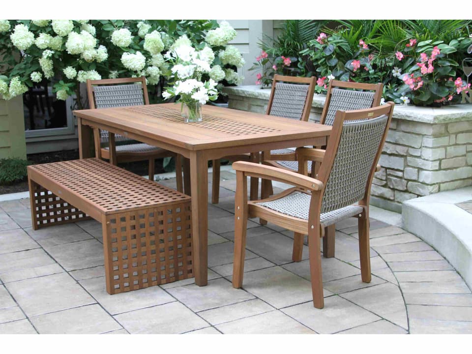 Eucalyptus Wood Dining Set